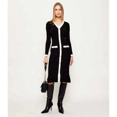 Guess Sukienka LAUREL czarny L Guess Sukienka LAUREL czarny L