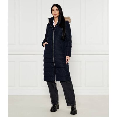 Tommy Hilfiger Puchowy płaszcz Heritage granatowy XS Tommy Hilfiger Puchowy płaszcz Heritage granatowy XS