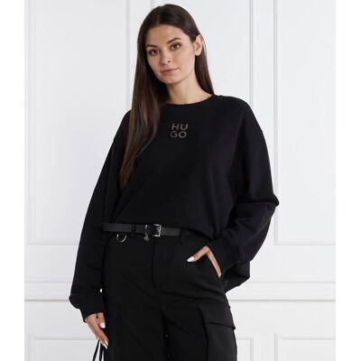 HUGO Bluza Classic Crew Regular Fit czarny L HUGO Bluza Classic Crew Regular Fit czarny L