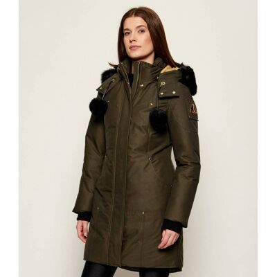 Moose Knuckles Puchowa parka Slim Fit oliwkowy S Moose Knuckles Puchowa parka Slim Fit oliwkowy S