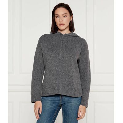 Weekend MaxMara Sweter Regular Fit z dodatkiem wełny i kaszmiru szary XS Weekend MaxMara Sweter Regular Fit z dodatkiem wełny i kaszmiru szary XS
