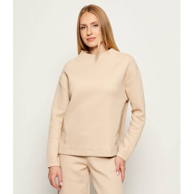 EA7 Bluza Regular Fit beżowy XS EA7 Bluza Regular Fit beżowy XS