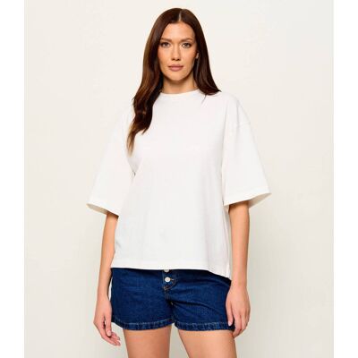 AllSaints T-shirt ESME AMELIE Oversize fit ecru L AllSaints T-shirt ESME AMELIE Oversize fit ecru L