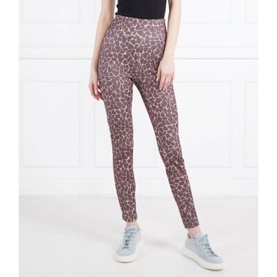 Liu Jo Sport Legginsy Slim Fit brązowy XS Liu Jo Sport Legginsy Slim Fit brązowy XS