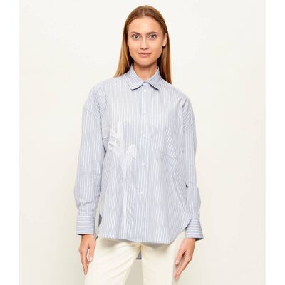 MAX&Co.; Koszula MCOCANNETI Relaxed fit błękitny 38 MAX&Co.; Koszula MCOCANNETI Relaxed fit błękitny 38
