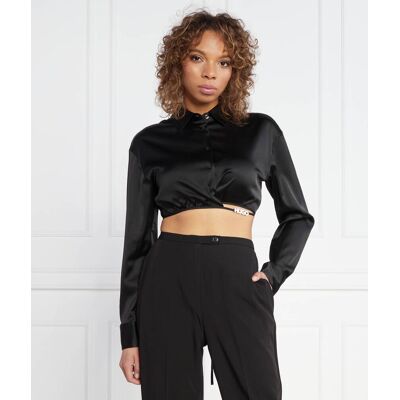 HUGO Koszula Elsera Cropped Fit czarny 36 HUGO Koszula Elsera Cropped Fit czarny 36