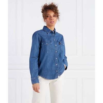 Levi's Koszula ICONIC WESTERN GOING STEADY 5 Regular Fit granatowy XXS Levi's Koszula ICONIC WESTERN GOING STEADY 5 Regular Fit granatowy XXS
