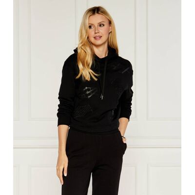 Giorgio Armani Exchange Bluza Cropped Fit czarny M Giorgio Armani Exchange Bluza Cropped Fit czarny M