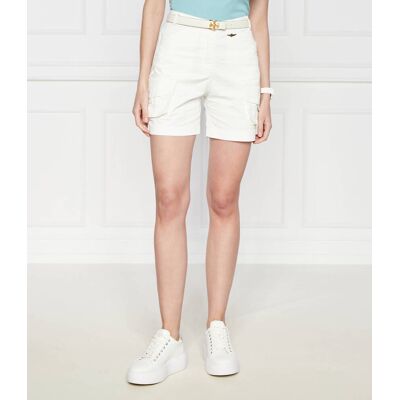 Aeronautica Militare Szorty Regular Fit kremowy 36 Aeronautica Militare Szorty Regular Fit kremowy 36