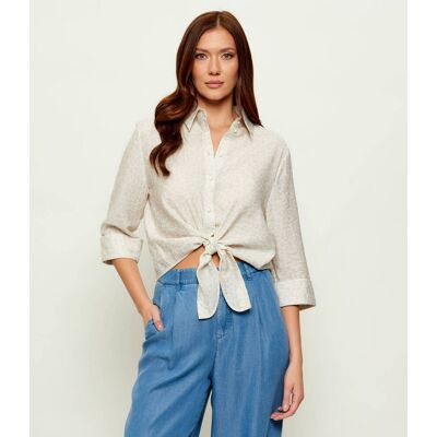 Marc Cain Koszula Loose fit beżowy 42 Marc Cain Koszula Loose fit beżowy 42