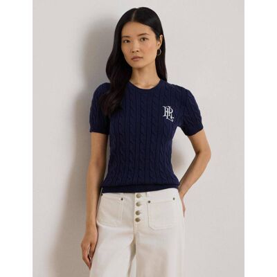 Polo Ralph Lauren LAUREN RALPH LAUREN Sweter GASSED Relaxed fit granatowy S Polo Ralph Lauren LAUREN RALPH LAUREN Sweter GASSED Relaxed fit granatowy S