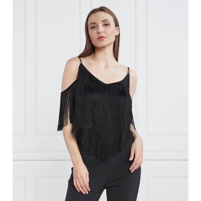 Pinko Top GIAPPONE Regular Fit czarny 38 Pinko Top GIAPPONE Regular Fit czarny 38