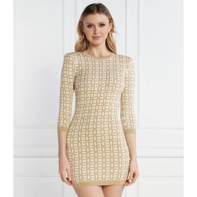 Elisabetta Franchi Sukienka brązowy 38 Elisabetta Franchi Sukienka brązowy 38