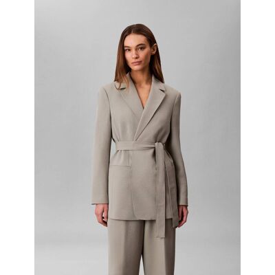 Calvin Klein Marynarka Regular Fit szary L Calvin Klein Marynarka Regular Fit szary L