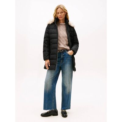 Tommy Hilfiger Puchowa kurtka Slim Fit czarny M Tommy Hilfiger Puchowa kurtka Slim Fit czarny M