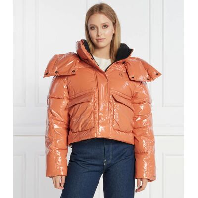 Calvin Klein Jeans Kurtka Oversize fit łososiowy L Calvin Klein Jeans Kurtka Oversize fit łososiowy L