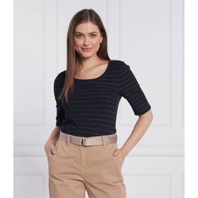Tommy Hilfiger T-shirt Slim Fit granatowy S Tommy Hilfiger T-shirt Slim Fit granatowy S
