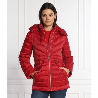 Michael Kors Puchowa kurtka Regular Fit bordowy XS Michael Kors Puchowa kurtka Regular Fit bordowy XS
