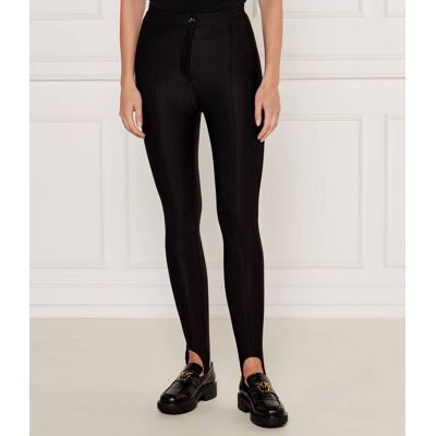 Pinko Spodnie Plauto Slim Fit czarny 42 Pinko Spodnie Plauto Slim Fit czarny 42