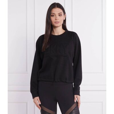 DKNY Sport Bluza Regular Fit czarny L DKNY Sport Bluza Regular Fit czarny L
