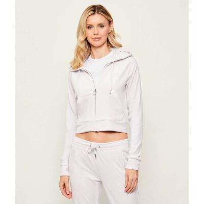 Juicy Couture Bluza MADISON Cropped Fit fioletowy S Juicy Couture Bluza MADISON Cropped Fit fioletowy S