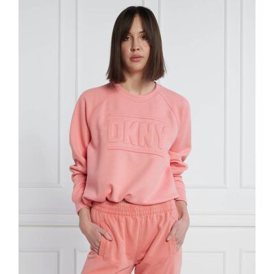 DKNY Sport Bluza Regular Fit różowy L DKNY Sport Bluza Regular Fit różowy L