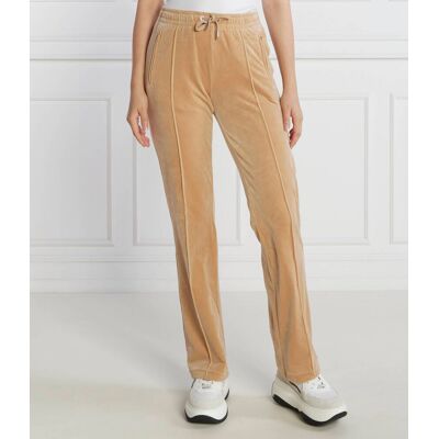 Juicy Couture Spodnie dresowe TINA Regular Fit beżowy XL Juicy Couture Spodnie dresowe TINA Regular Fit beżowy XL