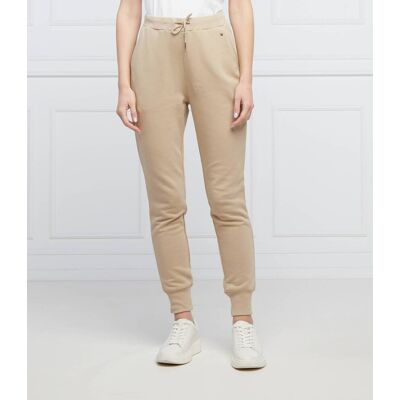 Tommy Hilfiger Spodnie dresowe Regular Fit beżowy L Tommy Hilfiger Spodnie dresowe Regular Fit beżowy L