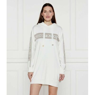 Elisabetta Franchi Sukienka ecru 38 Elisabetta Franchi Sukienka ecru 38