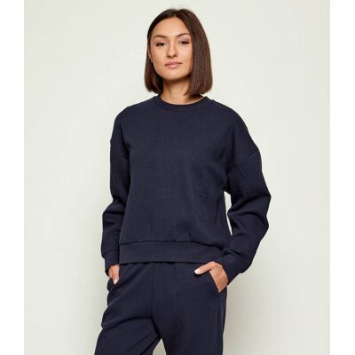 Giorgio Armani Emporio Armani Bluza Regular Fit granatowy XS Giorgio Armani Emporio Armani Bluza Regular Fit granatowy XS