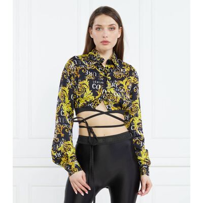 Versace Jeans Couture Koszula Cropped Fit czarny 36 Versace Jeans Couture Koszula Cropped Fit czarny 36