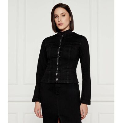 Liu Jo Kurtka jeansowa Regular Fit czarny 34 Liu Jo Kurtka jeansowa Regular Fit czarny 34