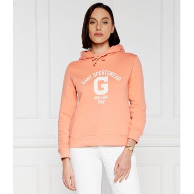 Gant Bluza Relaxed fit łososiowy XS Gant Bluza Relaxed fit łososiowy XS
