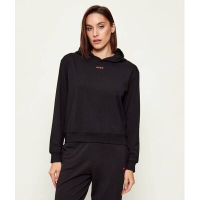 Hugo Bodywear Bluza SHUFFLE Regular Fit czarny XXL Hugo Bodywear Bluza SHUFFLE Regular Fit czarny XXL