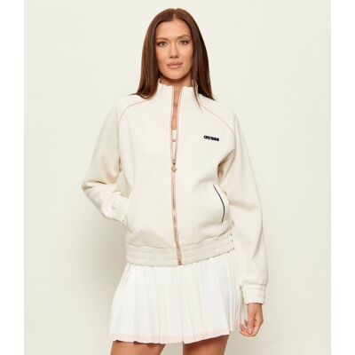 Guess ACTIVE Bluza GEORGIA Regular Fit kremowy XL Guess ACTIVE Bluza GEORGIA Regular Fit kremowy XL