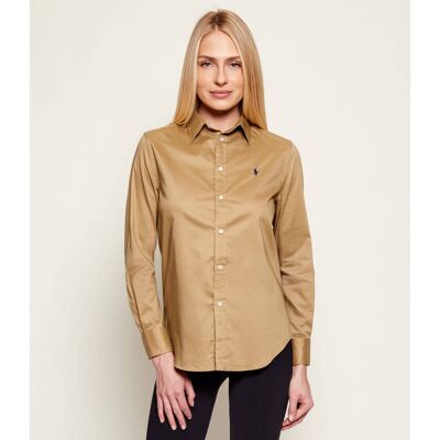 Polo Ralph Lauren Koszula Classic fit beżowy M Polo Ralph Lauren Koszula Classic fit beżowy M