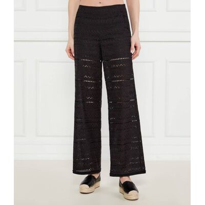 Marella Spodnie ERA flare fit czarny 36 Marella Spodnie ERA flare fit czarny 36