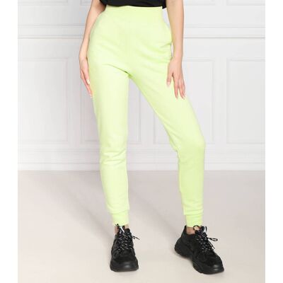 Karl Lagerfeld Spodnie dresowe ikonik 2.0 tonal Regular Fit limonkowy XL Karl Lagerfeld Spodnie dresowe ikonik 2.0 tonal Regular Fit limonkowy XL