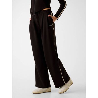Guess ACTIVE Spodnie dresowe JASMINE Relaxed fit czarny XS Guess ACTIVE Spodnie dresowe JASMINE Relaxed fit czarny XS