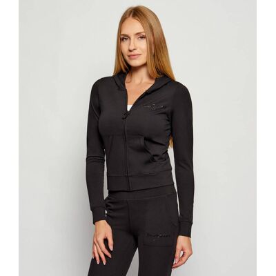 Juicy Couture Bluza ENNIS Slim Fit czarny XL Juicy Couture Bluza ENNIS Slim Fit czarny XL