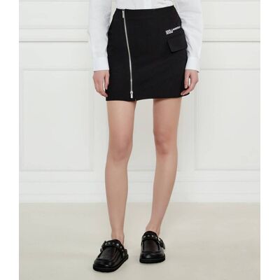 Karl Lagerfeld Jeans Spódnica czarny L Karl Lagerfeld Jeans Spódnica czarny L