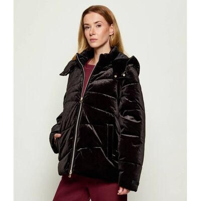 EA7 Kurtka 2w1 Loose fit czarny S EA7 Kurtka 2w1 Loose fit czarny S