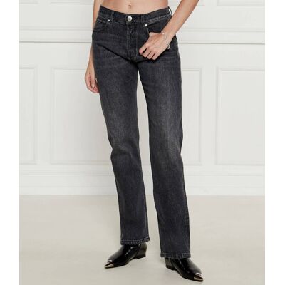 Pinko Jeansy LEYDA Loose fit grafitowy 30 Pinko Jeansy LEYDA Loose fit grafitowy 30