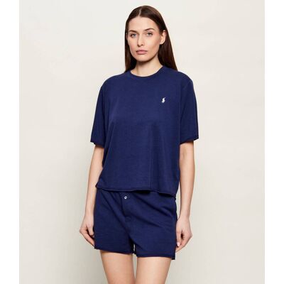 Polo Ralph Lauren Piżama CLUB TERRY Regular Fit granatowy S Polo Ralph Lauren Piżama CLUB TERRY Regular Fit granatowy S