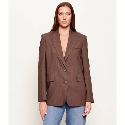 Pinko Marynarka FAITH Regular Fit brązowy 38 Pinko Marynarka FAITH Regular Fit brązowy 38