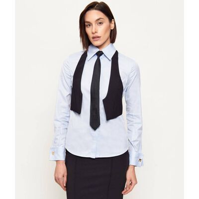 Elisabetta Franchi Komplet Regular Fit błękitny 36 Elisabetta Franchi Komplet Regular Fit błękitny 36