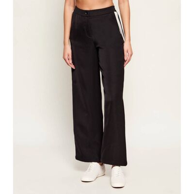 Guess ACTIVE Spodnie dresowe CIRCE Straight fit czarny XS Guess ACTIVE Spodnie dresowe CIRCE Straight fit czarny XS