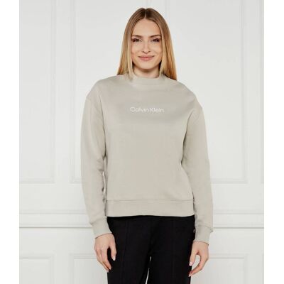 Calvin Klein Bluza HERO LOGO Regular Fit beżowy M Calvin Klein Bluza HERO LOGO Regular Fit beżowy M
