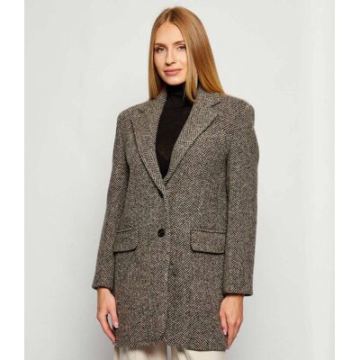 Weekend MaxMara Wełniany płaszcz MAIORCA szary 38 Weekend MaxMara Wełniany płaszcz MAIORCA szary 38