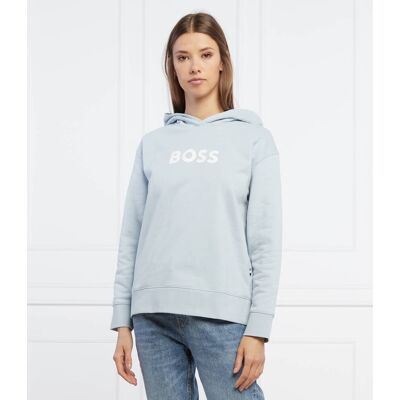 Boss BLACK Bluza C_Edelight_1 Relaxed fit błękitny XL Boss BLACK Bluza C_Edelight_1 Relaxed fit błękitny XL